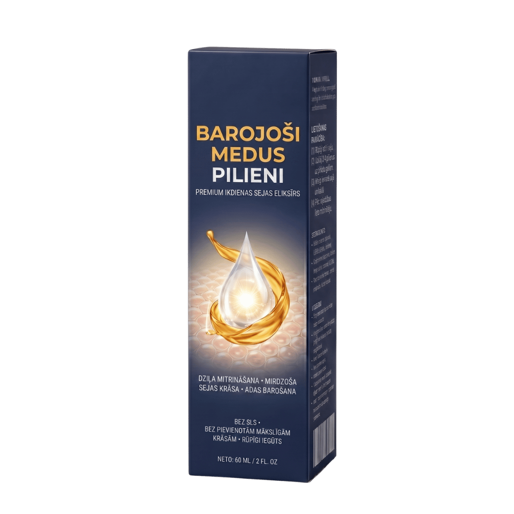 Premium klases barojošie medus pilieni