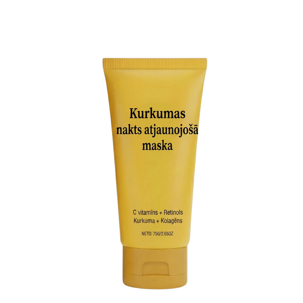 Luksusa kurkumas sejas maskas krēms