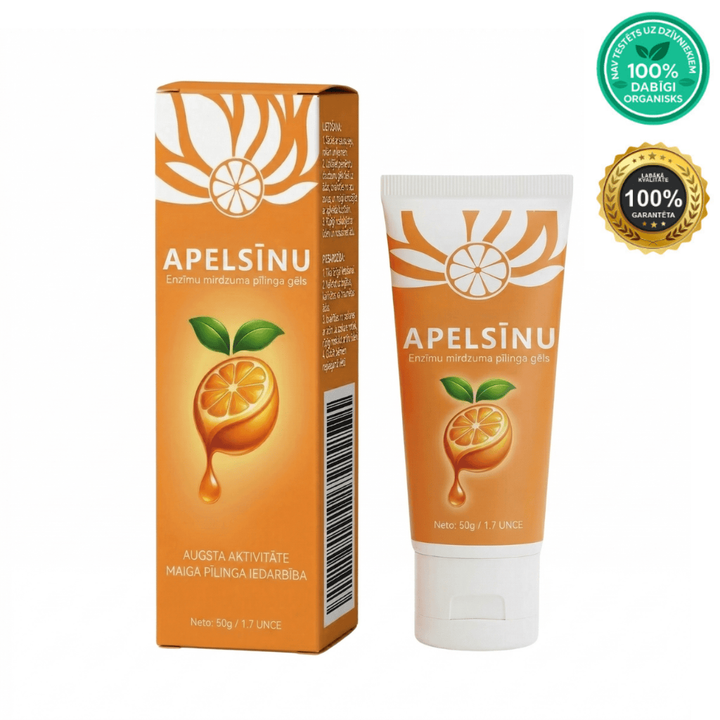 Apelsīnu Fermentu Gēls