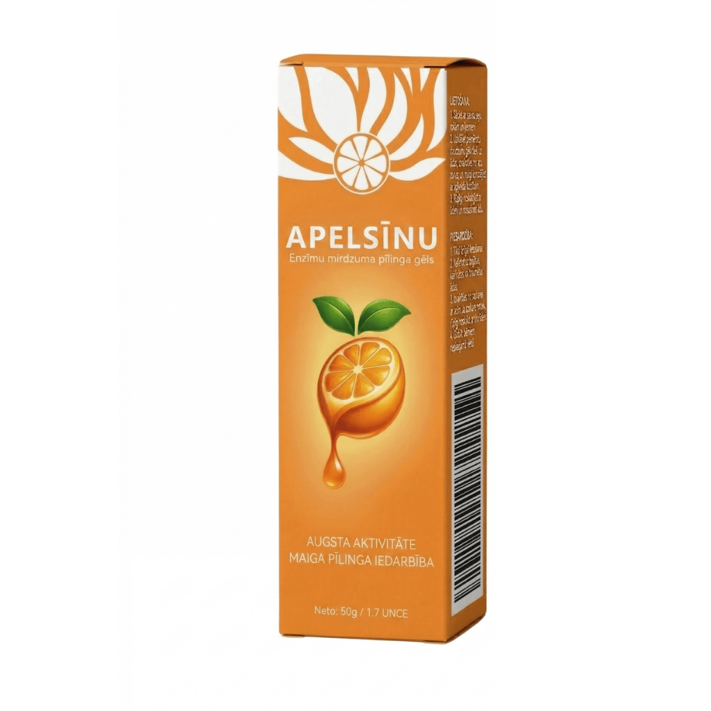 Apelsīnu Fermentu Gēls