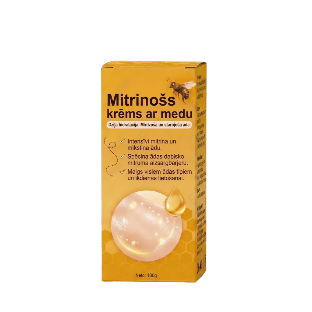 Mitrinošs krēms ar medu